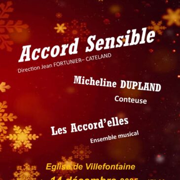 ACCORD SENSIBLE Concert de NOËL