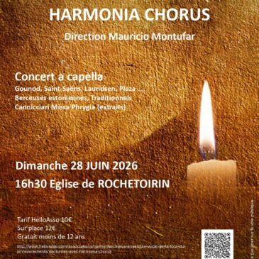 Nocturnes avec Harmonia Chorus