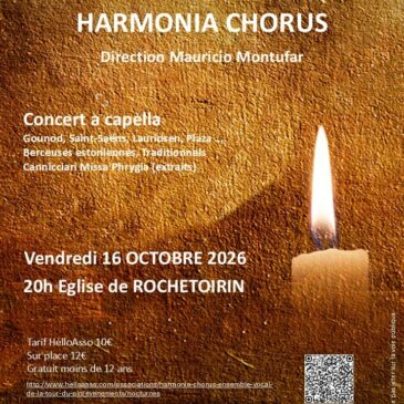 Nocturnes avec Harmonia Chorus